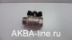 Кран шаровый TIM 1/2" п/м (бабочка) никель DE1215Х